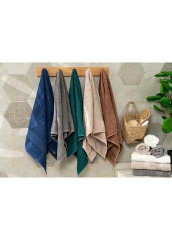 Полотенце махровое Benefit ART-2450-CH 50х90 см коричневое Ardesto комбинированный