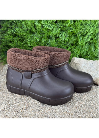 Жiночi чоботи пiновi утепленi Е-001043-3 Коричневi Gipanis (366320359)