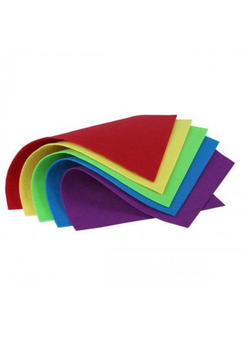 Набір м'якого фетру 743254 21х30см 5 листів мультиколор Santi (364754250)