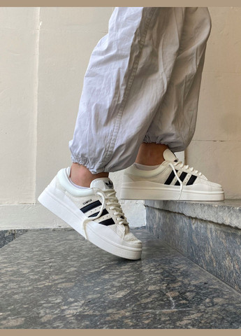 Кросівки жіночі і чоловічі Adidas Campus 00s white | Адідас Кампус білі No Brand білі демісезони (316663549)