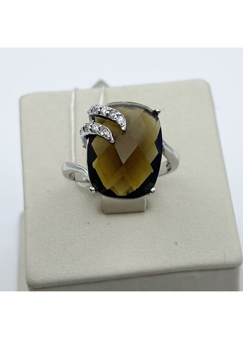 Кольцо серебряное с движением топазом 18 4,46 г No Brand (370142482)