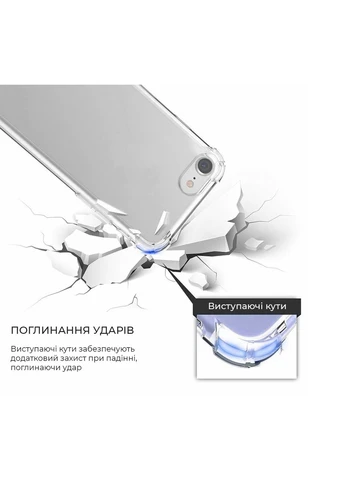Чехол Air Force для Apple iPhone 11 Pro Max Camera cover Clear (ARM55570) KLB ArmorStandart (389861798)