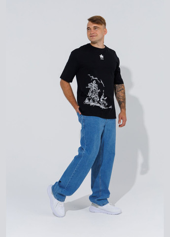 Черная футболка Demos