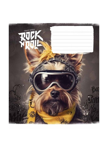 Тетрадь 24 л. клетка " " / Rock Star (360546260)