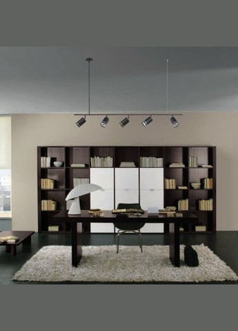 Накладний світильник на підвісі ML375 чорний (40234) Feron (305756169)