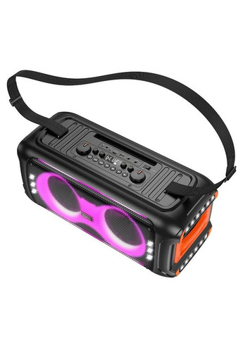 Бездротова акустика з 2 мікрофонами — караоке HA9 Kayman dual-mic outdoor BT5.4 40W Hoco (315478711)