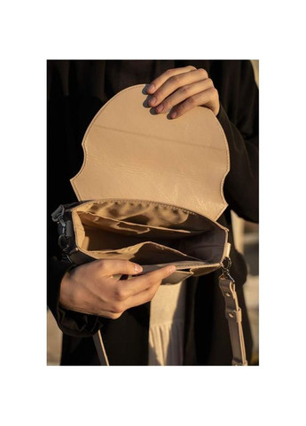 Сумка женская кожаная через плечо Liv бежевый краст The Wings (302007452)