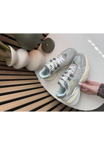 Кроссовки женские Nike V2K Run Light Iron Ore Grey | Найк В2К Рантек серые No Brand серые демисезоны (391919236)