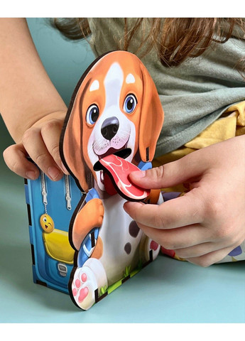 Чарівна скринька-сортер "Нагодуй собачок" ПСФ 113 Ubumblebees (297129501)