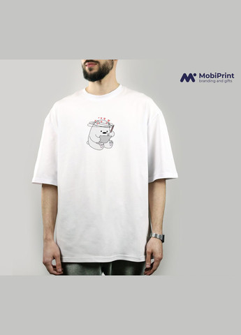 Футболка оверсайз Вся правда про ведмедів MobiPrint (293944021)