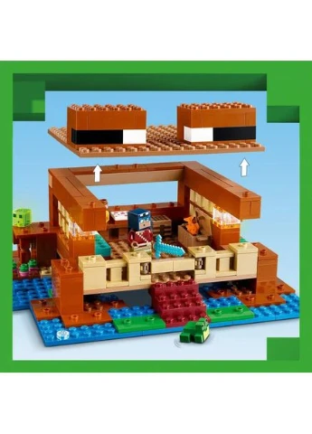Конструктор Minecraft Будинок у формі жаби Lego (360425933)