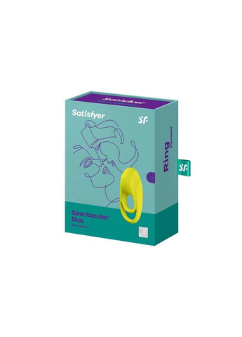 Подвійне ерекційне кільце з вібрацією Spectacular Duo Satisfyer (297587491)