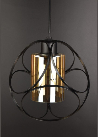 Люстра подвесная LOFT на 1 лампочку 25867 Черный 35-95х23х23 см. Sunnysky (364757012)