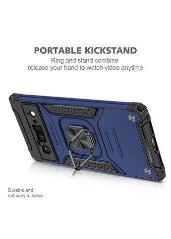 Противоударный чехол для Google Pixel 6 Pro магнит кольцо Viseaon (322212054)