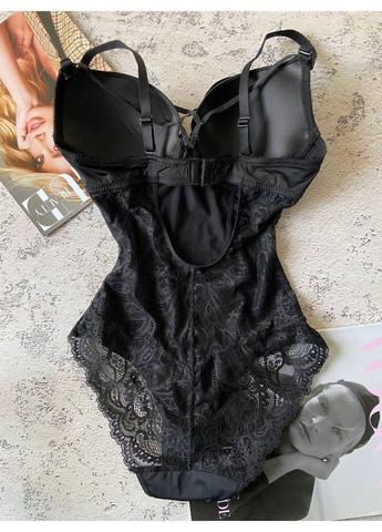 Боді жіноча чорна нижня білизна Porlloma (297366720)