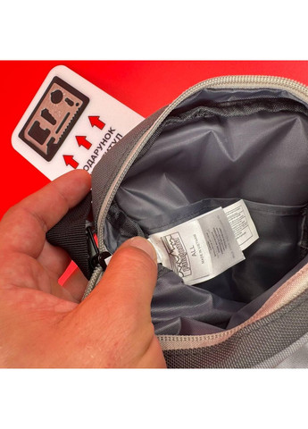 Сумка Месенджер Патагонія Барсетка через плече молодіжна колір Сірий No Brand (361668682)