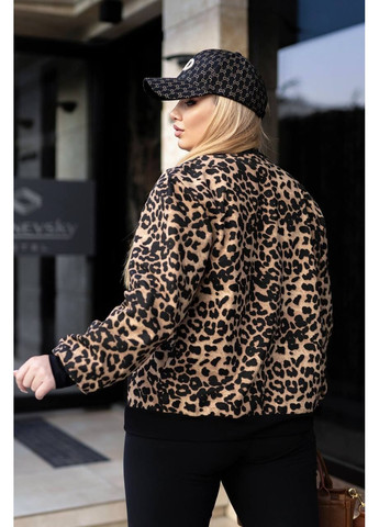 Коричневая демисезонная 🧥 демисезонная куртка "wild style" - комфорт + характер в каждой детали Vione