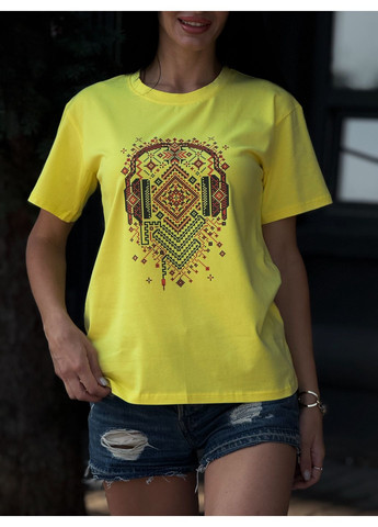 Женская футболка из хлопка Fashion Girl Identity - (353849134)