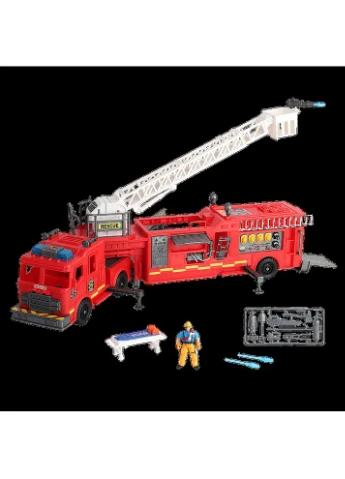 Игровой набор Спасатели Giant Fire Engine Trailer Гигантская пожарная машина 546058 Motor Shop (362314820)