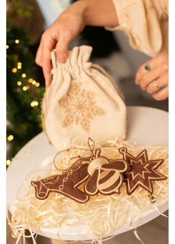 Бавовняний мішечок для зберігання дрібниць — натуральний, зручний і стильний yourbee_honey (370600527)