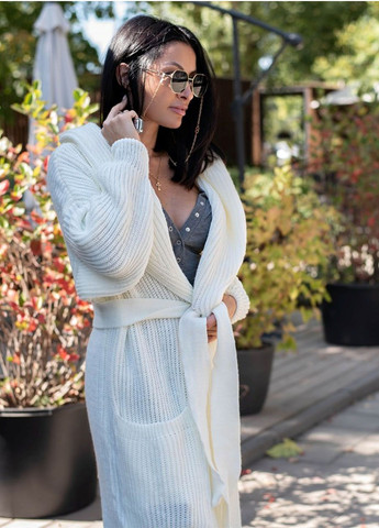 Белый демисезонный кардиган Anika