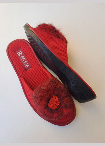 Капці жіночі з пушком відкриті на танкетці Белста (336214362)