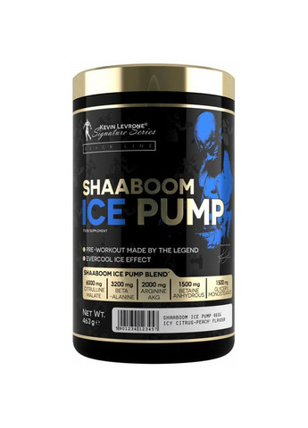 Передтренувальний комплекс Shaaboom Ice Pump 463 g (Ice Dragon Fruit) Kevin Levrone (282927215)