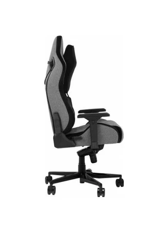 Кресло игровое X-0724 Fabric Gray/Black Suede GT Racer (391353167)