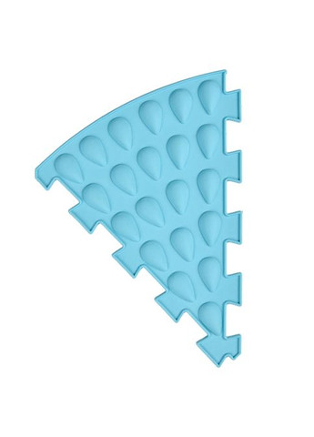 Килимок масажний «Пазли Мікс» СЕКТОР КРАПЛІ 1 елемент арт. 1037 19x23 см Ortek (372128970)