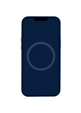 Чохол Silicone case (AAA) з MagSafe та Animation для Apple iPhone 15 Pro Max (6.7") Темно-синій Epik (372499816)