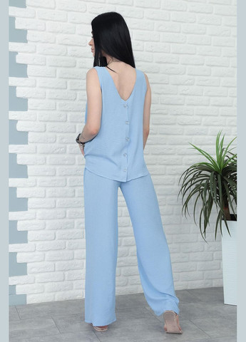 Летний костюм со штанами палаццо Fashion Girl (301064993)