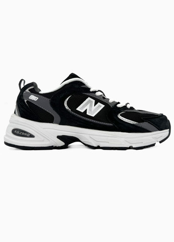 Кроссовки женские и мужские New Balance 530 black white | Нью Беланс 530 черные белые No Brand чёрные демисезоны (316091164)