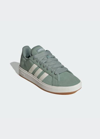 Кросівки Grand Court Base 00s adidas зелені всесезони (350612795)