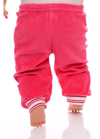 Рожевий зимній костюм з довгим рукавом для велюрової дівчинки з кітті кораловий 74 см (27648) BABYKROHA