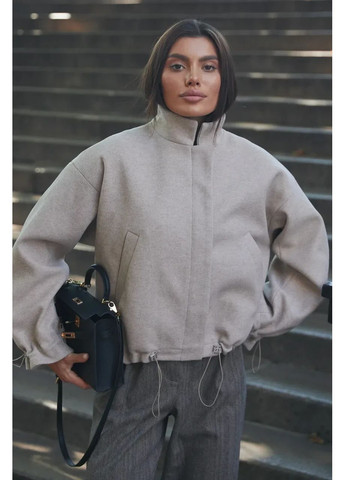 Бежеве демісезонне Бежеве укорочене пальто Seventeen