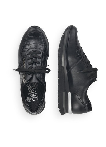 Черные демисезонные кросівки Rieker