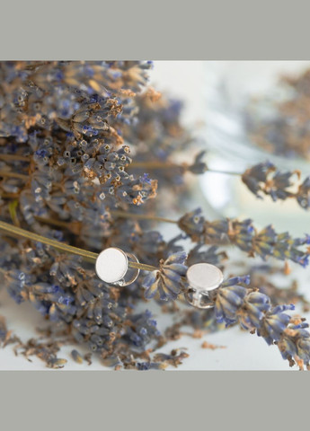 Серьги серебряные Солнце без камней No Brand (333705388)