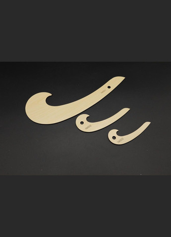 Деревянные линейки. Набор лекалов. HM furnitura (330607615)