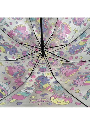 Детский прозрачный зонт-трость с рисунками Fiaba (289977616)
