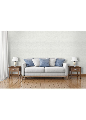 Флизелиновые обои вспененный винил LS Vinil Sphere ДХН-1641/1 светло-серый (1,06х10,05м) Vinil Wallpaper Factory (316476554)