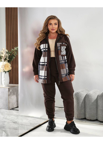 Стильный прогулочный костюм из флиса — ЗАМЕР В ОПИСАНИИ Vione (370655276)