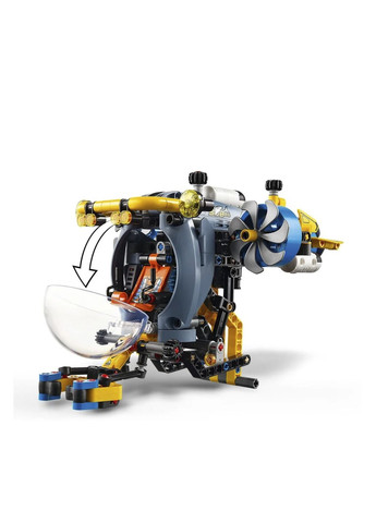 Конструктор Technic - Глибоководний дослідницький підводний човен (42201) колір різнокольоровий CB-00269194 Lego (319075559)