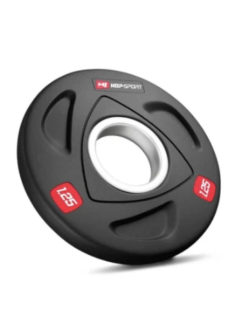 Набір олімпійський PRO 115кг з W-подібним грифом Hop-Sport (304267084)