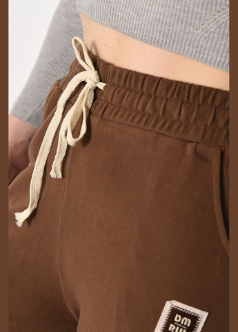 Штани жіночі коричневого кольору Let's Shop (289719256)