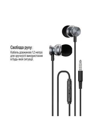 Наушники 3.5 mm Wired Earphone UrbanBeat (CW-WD03BK) Colorway 3.5 mm Wired Earphone UrbanBeat Black (388712525)