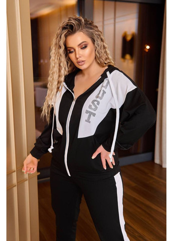 Женский спортивный костюм черного цвета New Trend (304648227)