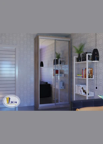 Шафа-купе дводверна Віват 130х45х240 см ДОМ (301839371)