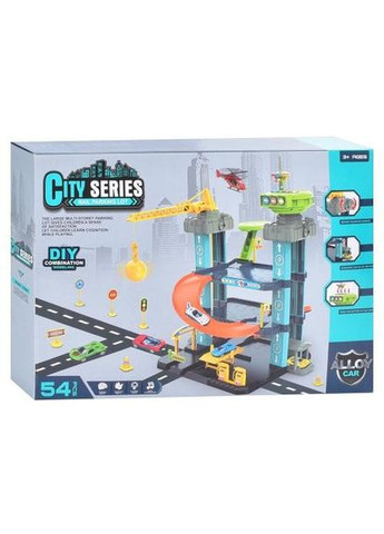 Гараж P3088 54 дет., в сборе (50-41-35 см.), муз., Home (303674651)