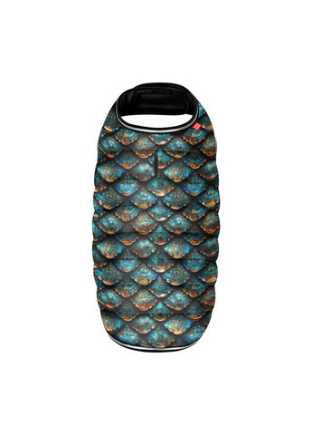 Курточка-накидка для собак Clothes, рисунок "Луска",, А 32 см, B 41-51 см, С 25-35 см WAUDOG (363197036)