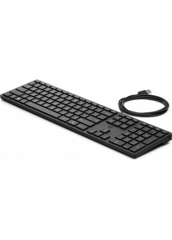 Клавіатура (9SR37AA) HP 320k usb ukr black (275092158)
